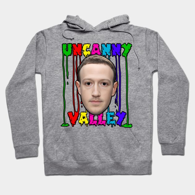 Uncanny Valley Zuck Hoodie by darklordpug